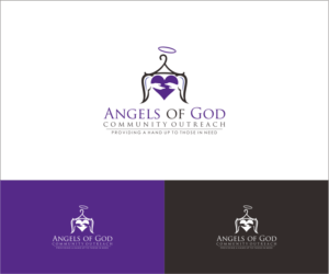 Logo Design by haszart for Angels of God Clothing Closet | Design: #9568032