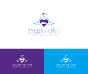 Logo Design by haszart for Angels of God Clothing Closet | Design: #9568034