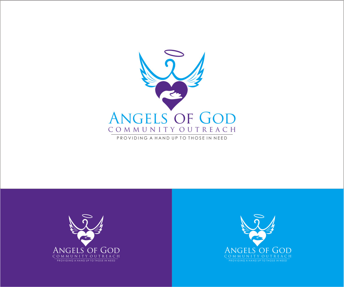 Diseño de Logo por haszart para Angels of God Clothing Closet | Diseño #9611254