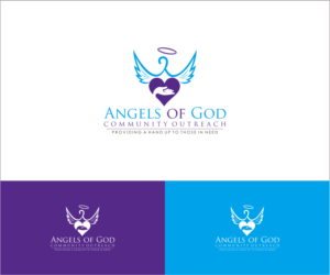 Logo Design by haszart for Angels of God Clothing Closet | Design: #9611254