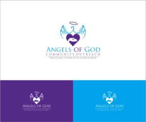 Logo Design by haszart for Angels of God Clothing Closet | Design: #9611255