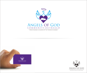 Logo Design by haszart for Angels of God Clothing Closet | Design: #9688664