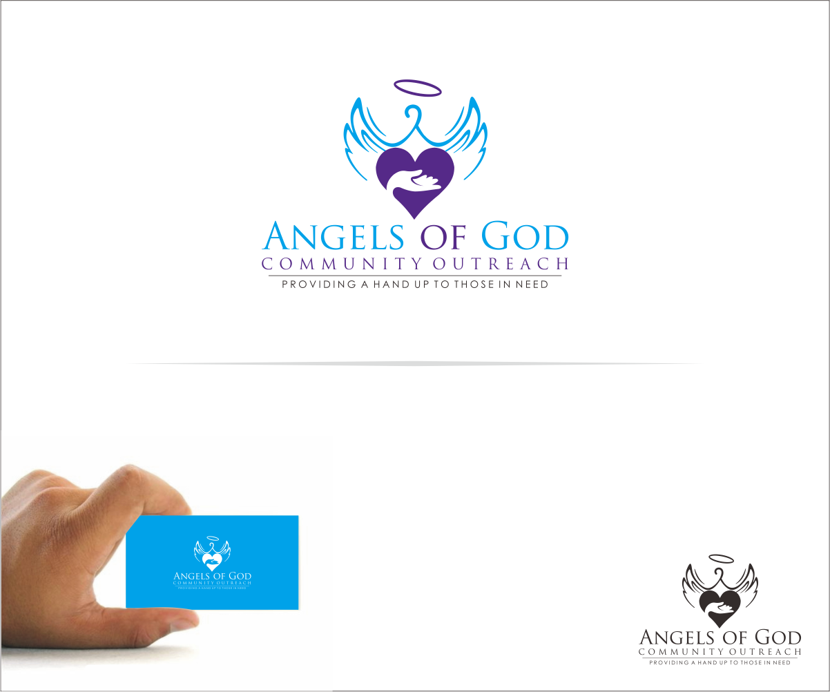 Diseño de Logo por haszart para Angels of God Clothing Closet | Diseño #9688690