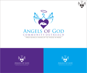 Logo Design by haszart for Angels of God Clothing Closet | Design: #9775714