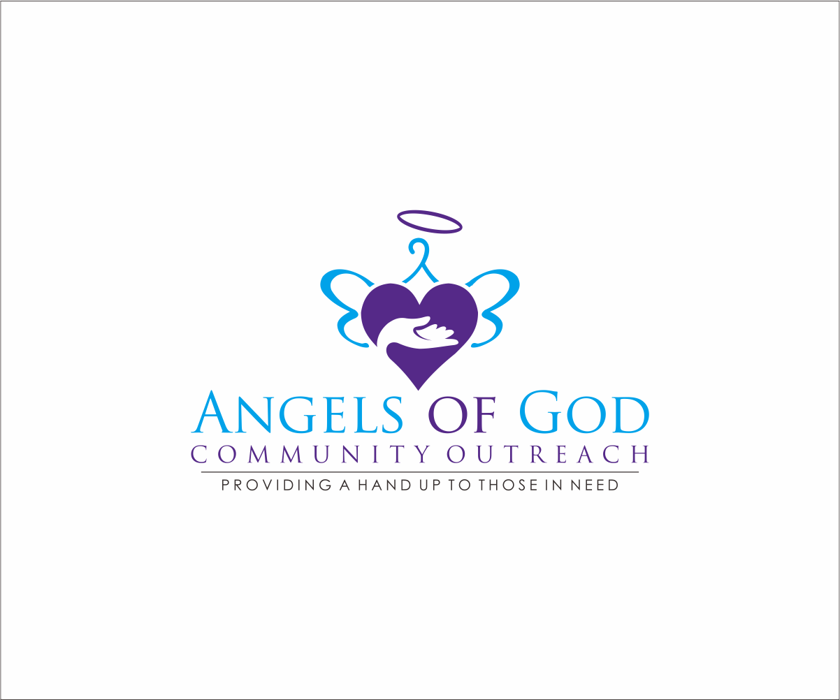 Logo Design by haszart for Angels of God Clothing Closet | Design #9798721