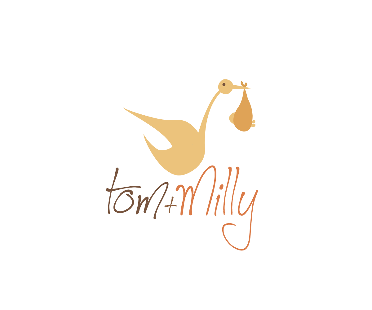 Logo Design by Amanda Hall for Tom and Milly | Design #2103454