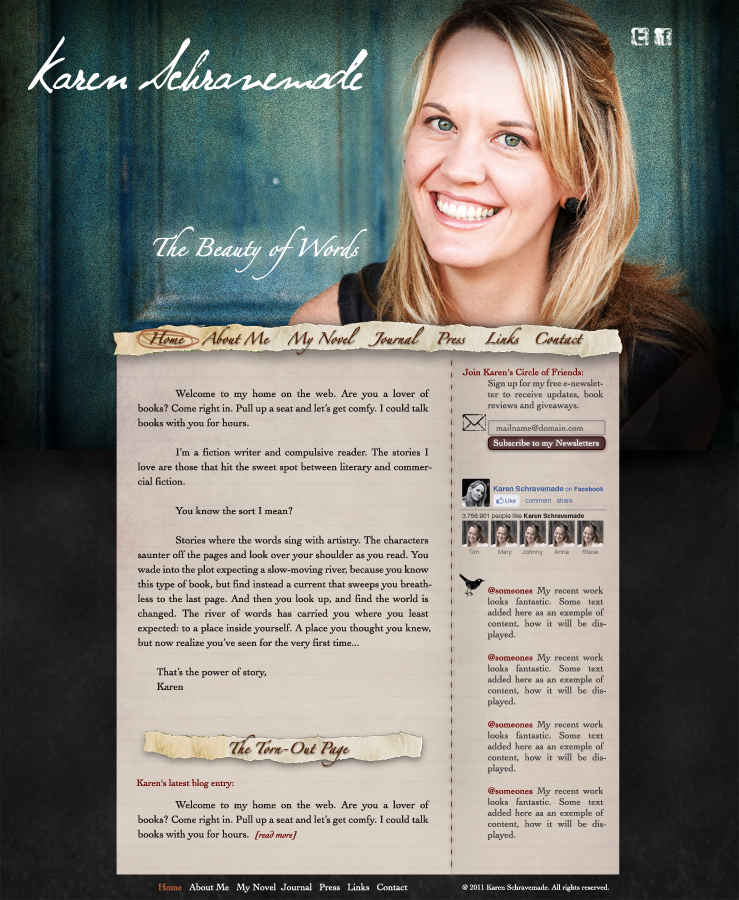 Web Design by Marcela Neamtu for this project | Design #452888