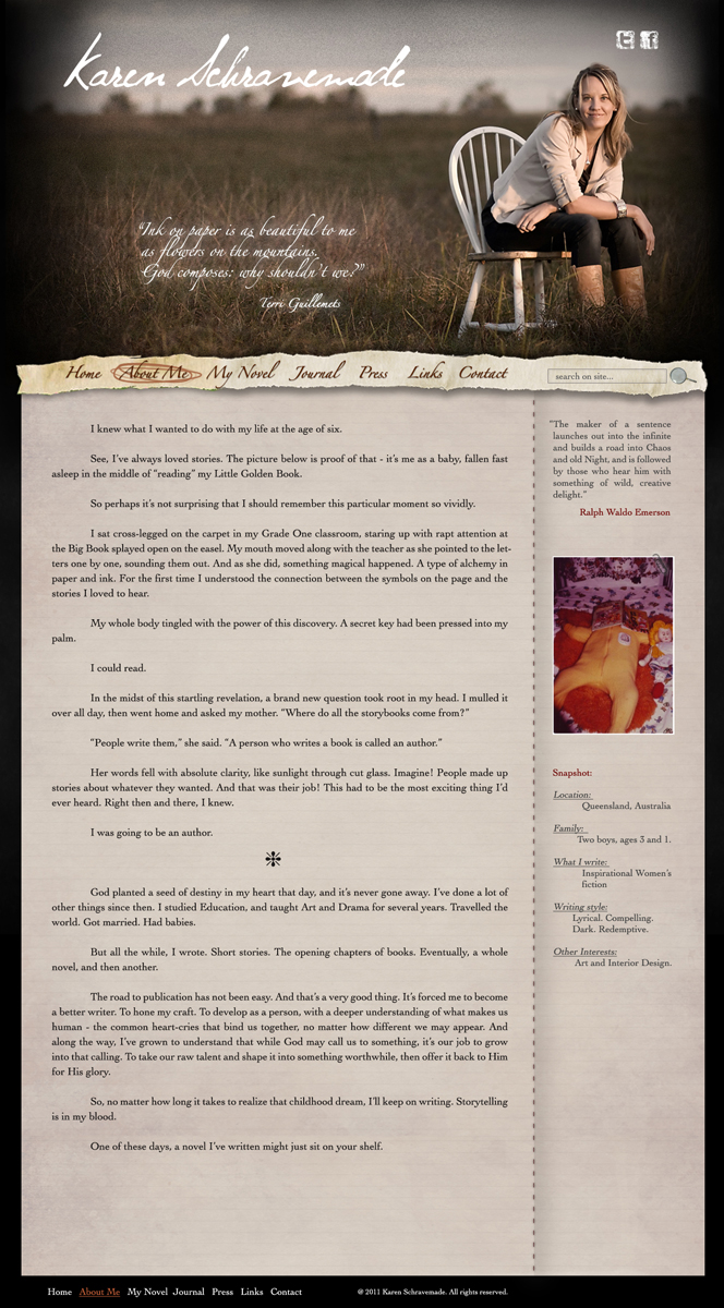 Web Design by Marcela Neamtu for this project | Design #469195