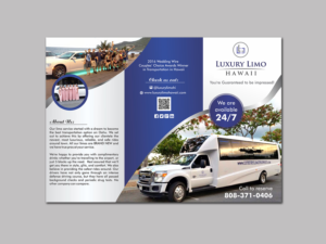 Flyer Design by ecorokerz for Luxury Limo Hawaii | Design: #9578936