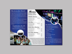 Flyer Design by ecorokerz for Luxury Limo Hawaii | Design: #9612431