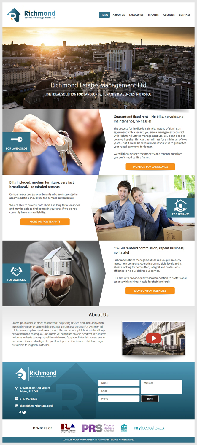 Web Design by -Marc- for this project | Design #9787513