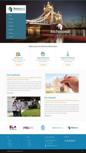 Web Design by pb for this project | Design: #9551207