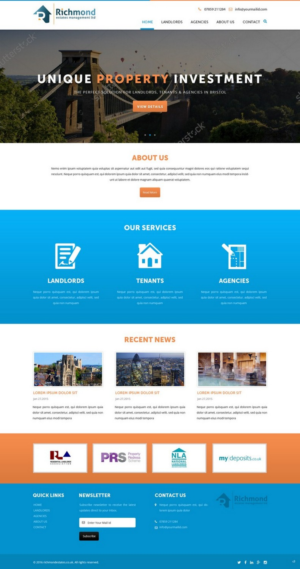 Web Design by pb for this project | Design: #9551210