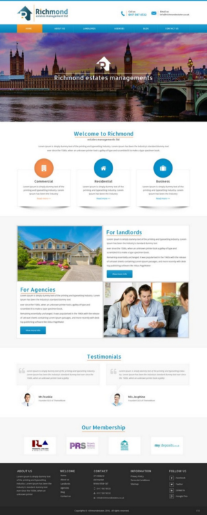 Web Design by pb for this project | Design: #9551236
