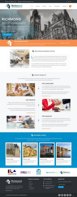 Web Design by pb for this project | Design: #9551253