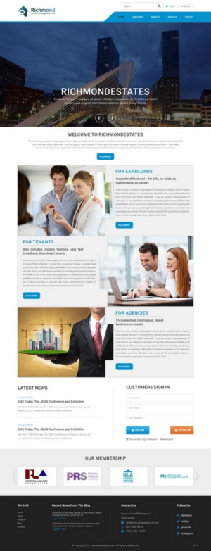 Web Design by pb for this project | Design: #9551260