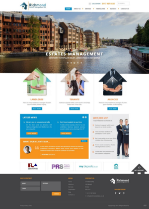 Web Design by pb for this project | Design: #9551271