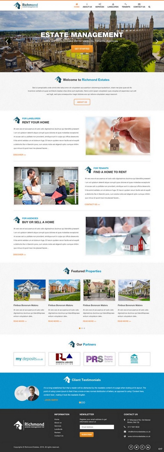 Web Design by pb for this project | Design #9551274