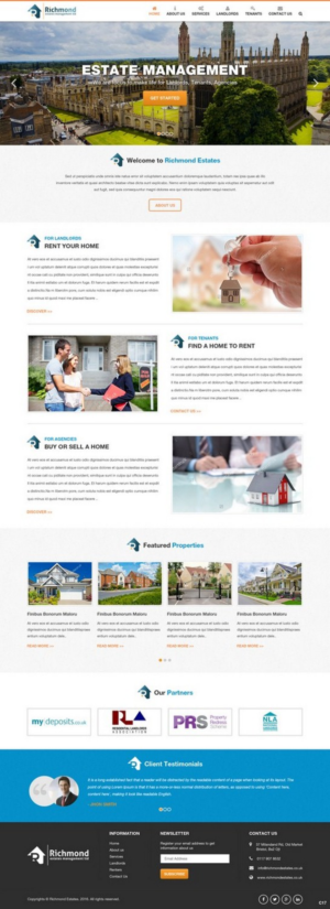 Web Design by pb for this project | Design: #9551274