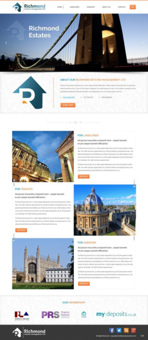 Web Design by pb for this project | Design: #9551275