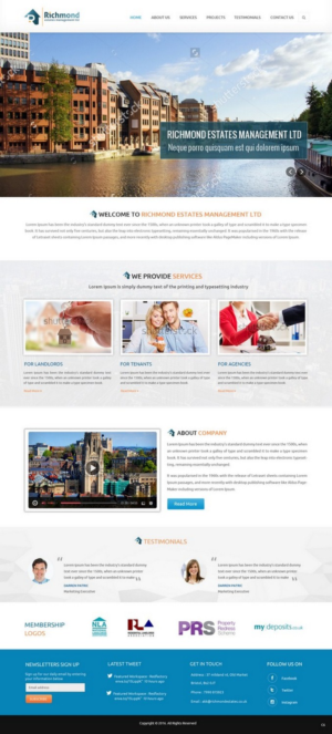 Web Design by pb for this project | Design: #9551288