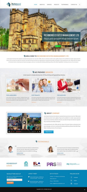 Web Design by pb for this project | Design: #9551292