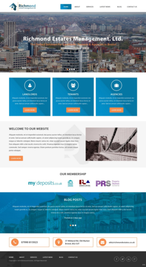 Web Design by pb for this project | Design: #9562944