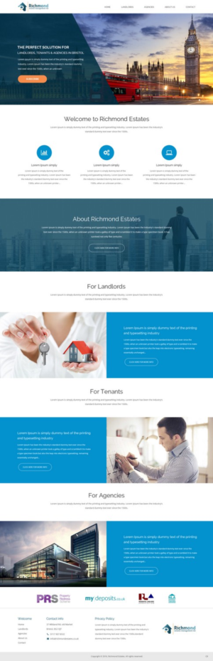 Web Design by pb for this project | Design: #9562945
