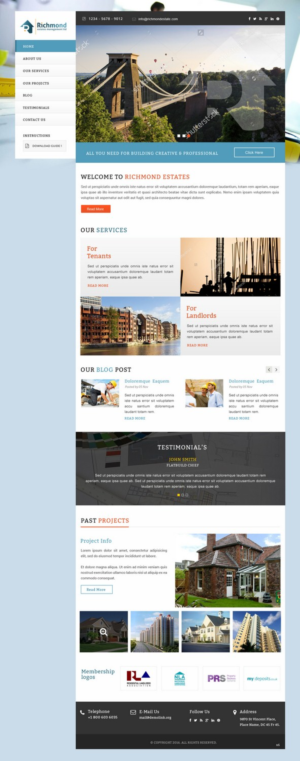 Web Design by pb for this project | Design: #9562946