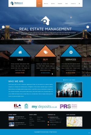 Web Design by pb for this project | Design: #9562947
