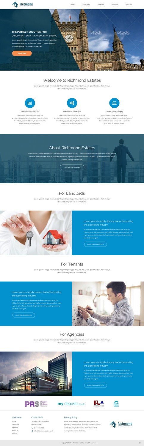 Web Design by pb for this project | Design #9603051