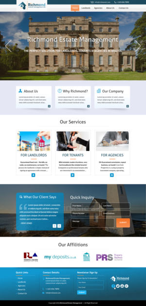 Web Design by Sbss for this project | Design: #9551068