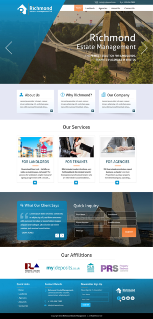 Web Design by Sbss for this project | Design: #9551070