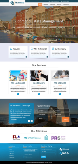 Web Design by Sbss for this project | Design: #9551072