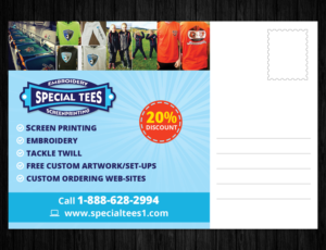 Postcard Design by CreativeTrick for this project | Design: #9626116