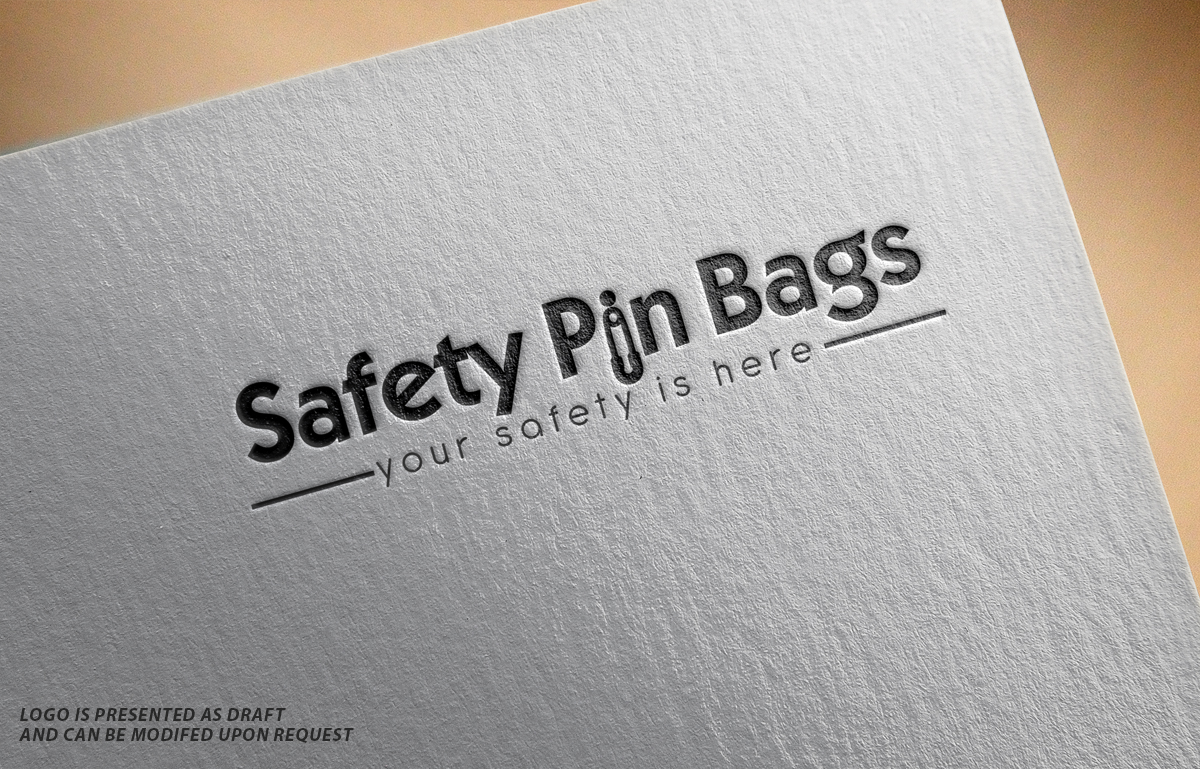 Logo Design by Professor P for Safety Pin Bags | Design #9552608