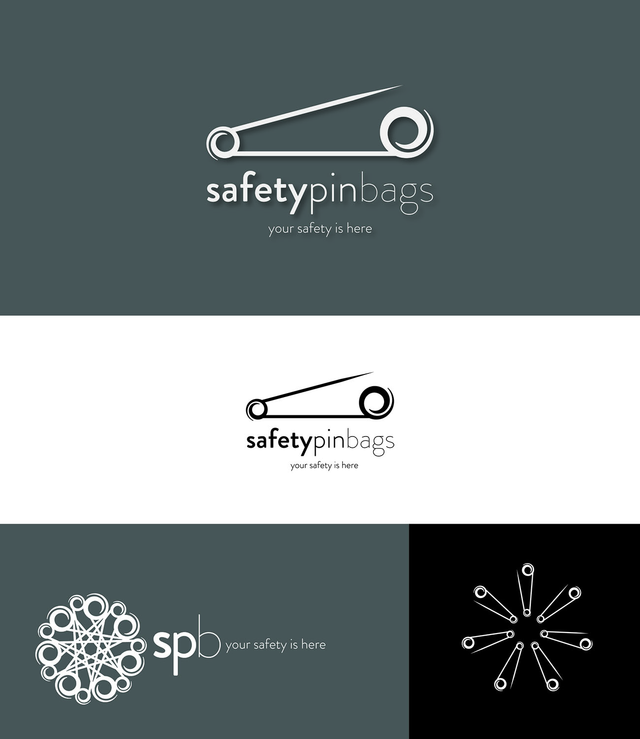 Logo Design by JLAGO for Safety Pin Bags | Design #9785435
