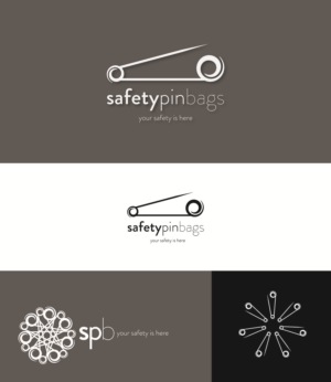 Logo Design by JLAGO for Safety Pin Bags | Design: #9785435