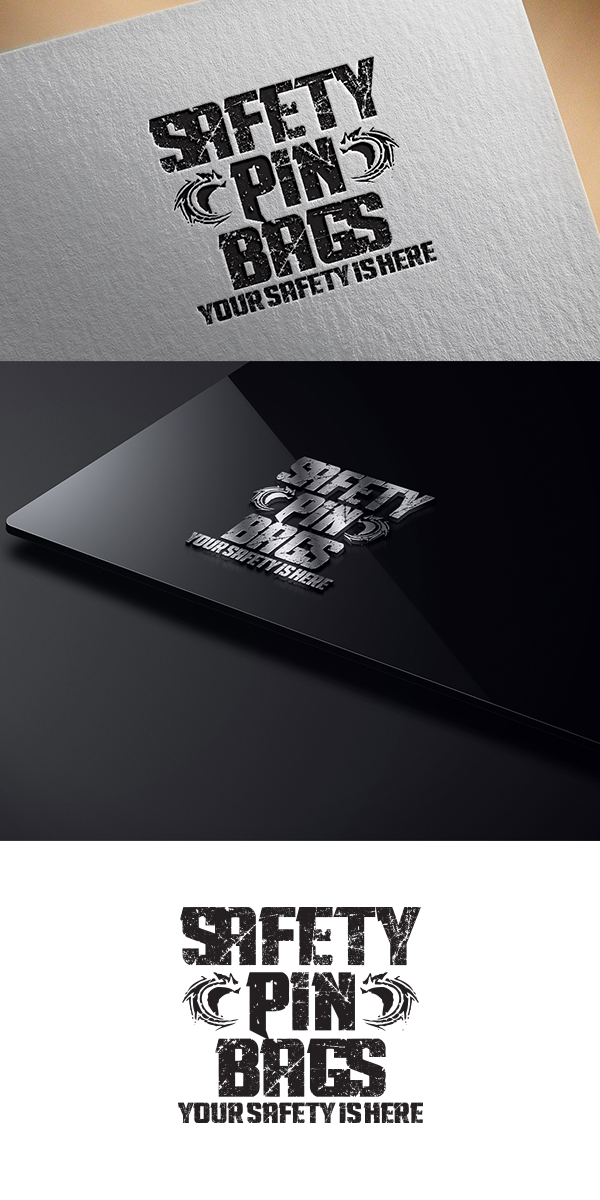 Logo Design by saeinpahore41504 for Safety Pin Bags | Design #9846420