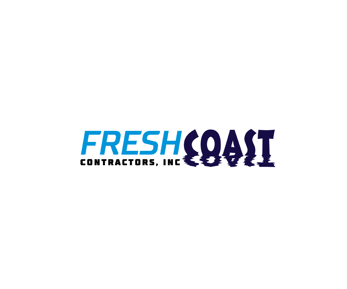 Logo-Design von saulogchito für Fresh Coast Contractors, Inc | Design #9540919