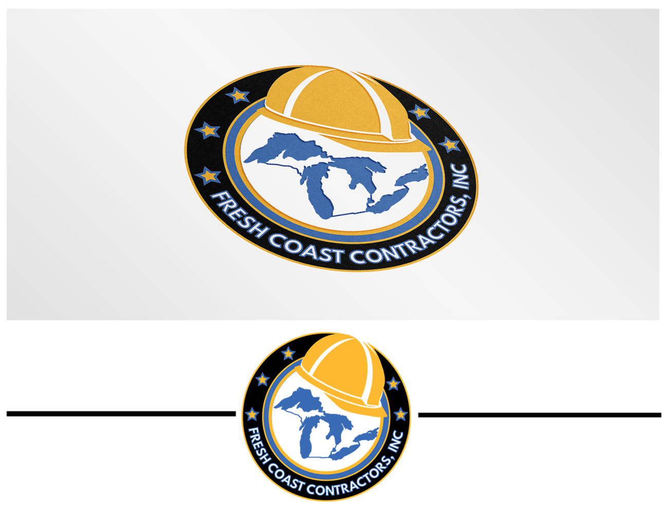 Logo Design by goranvisnjic82 for Fresh Coast Contractors, Inc | Design #9539108