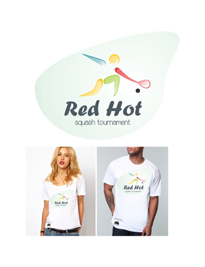 Red hot squash tournament.   | T-shirt Design by Monimonzy
