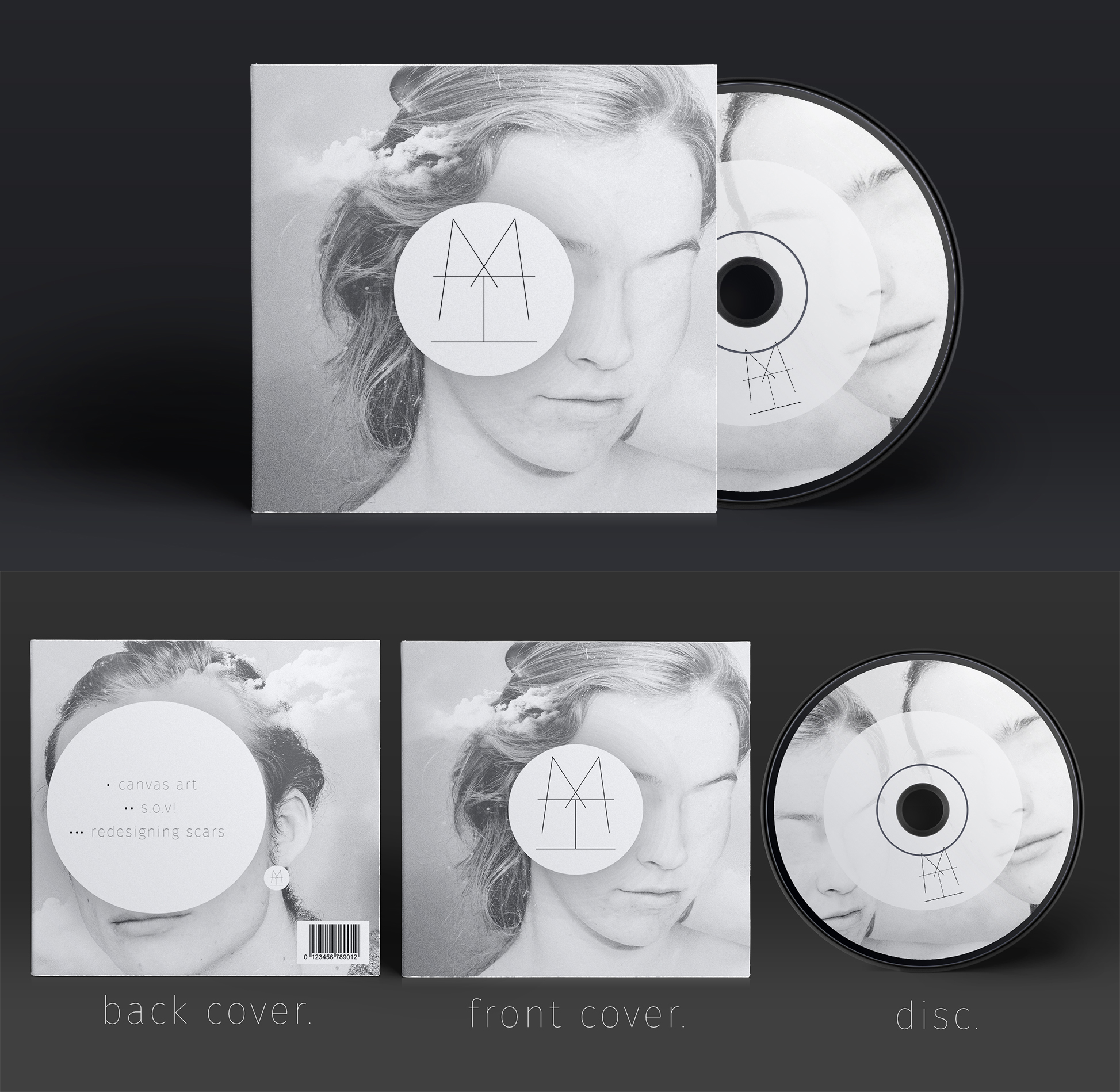 Diseño de Portada de CD por insignificant studio para este proyecto | Diseño #9638972