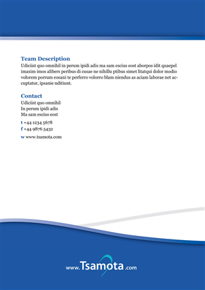 Design de Brochure par foo pour ce projet | Design : #2085710