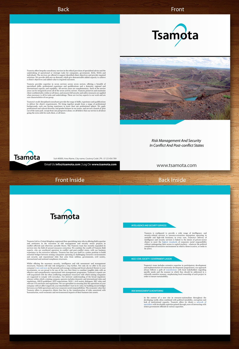Diseño de Brochure por theblueart para este proyecto | Diseño #2085835