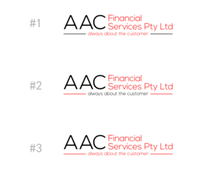 Logo Design by .Ashu. for AAC Financial Services Pty Ltd | Design: #9560859
