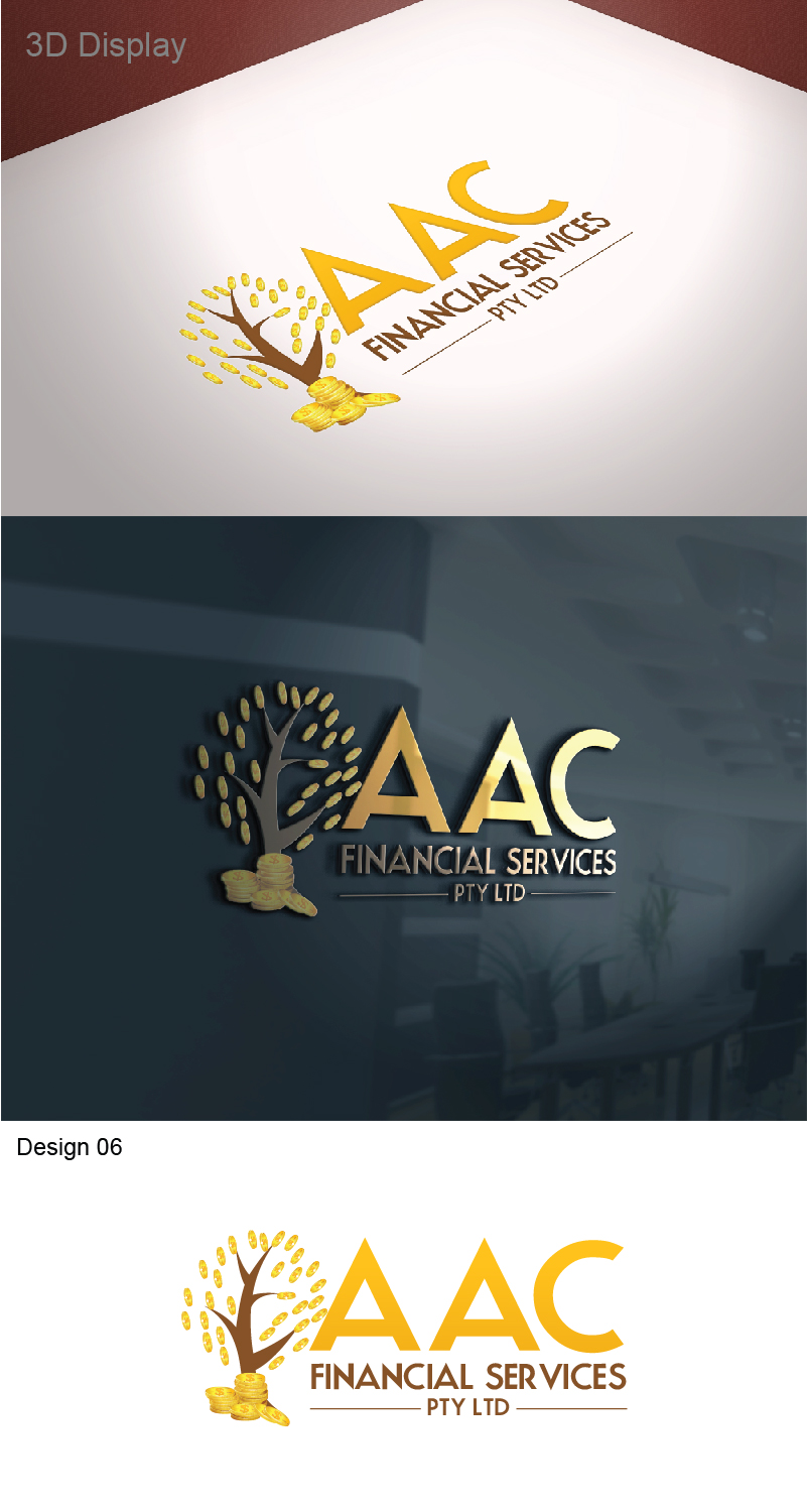 Logo Design by 3Guys for AAC Financial Services Pty Ltd | Design #9606798