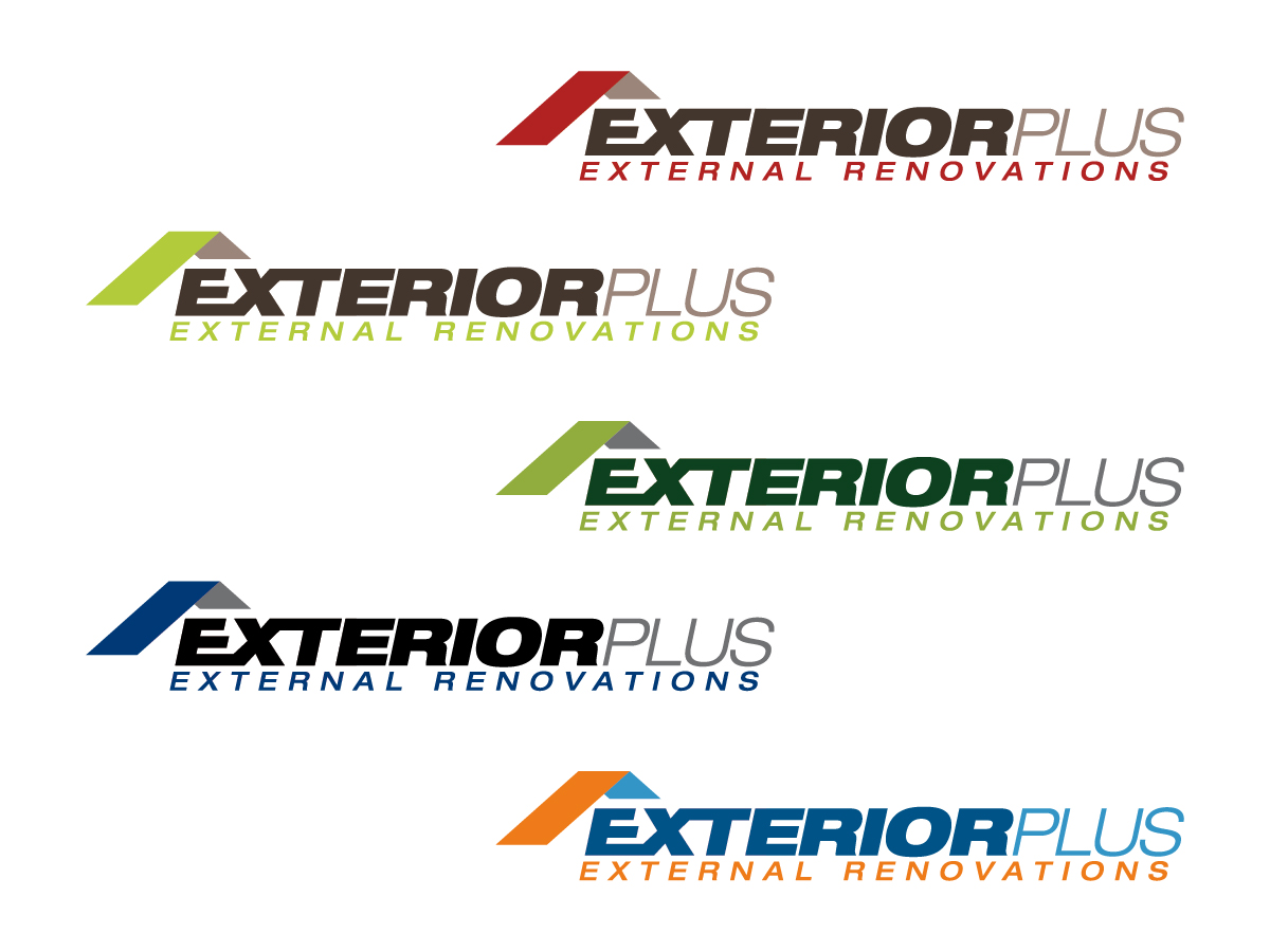 Logo Design by MIM design for Exterior Plus | Design #2105246