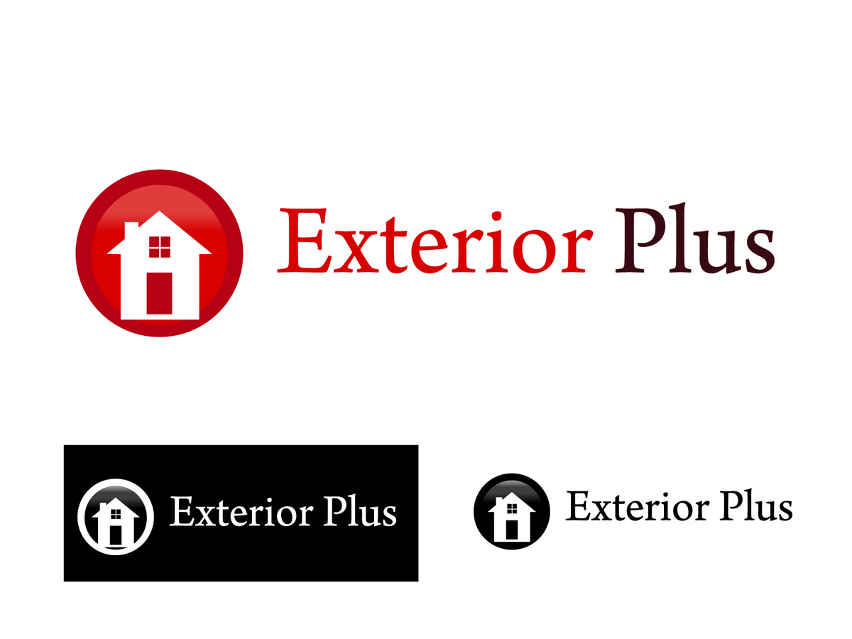 Logo Design by New Castle Designs for Exterior Plus | Design #2120591