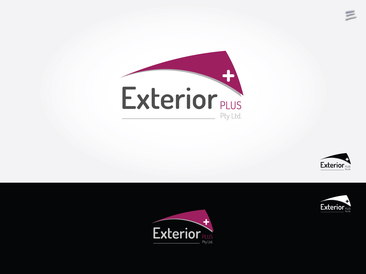 Logo Design by EURO for Exterior Plus | Design #2097383